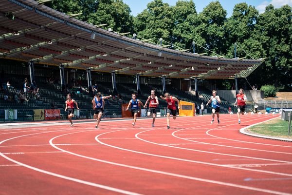 Marlene Wegener (Eintracht Hildesheim), = am 02.07.2022 waehrend den NLV+BLV Leichtathletik-Landesmeisterschaften im Jahnstadion in Goettingen (Tag 1)